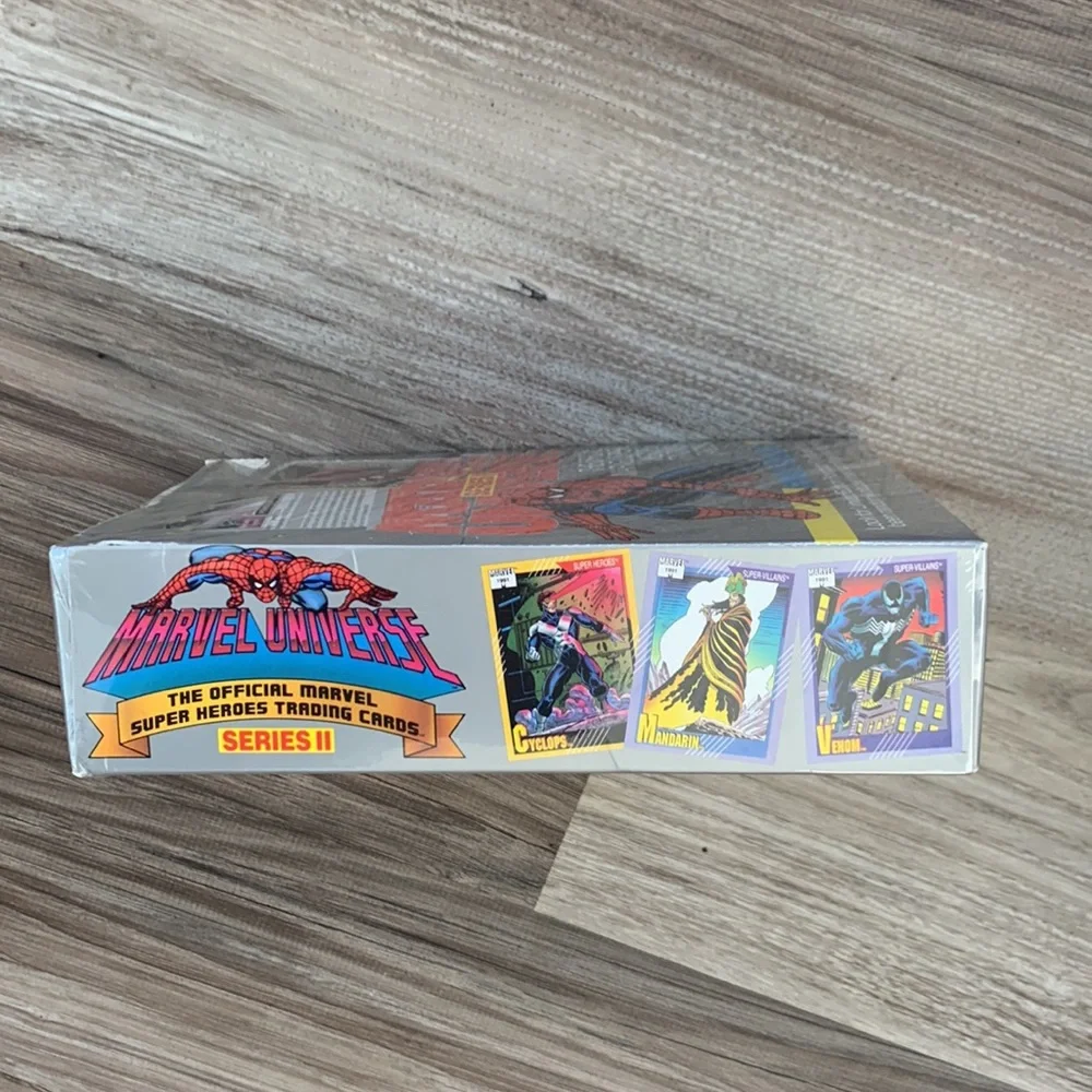 Marvel Universe Series 2 Super Heroes Trading Cards Sealed Box 1991 Impel Comics